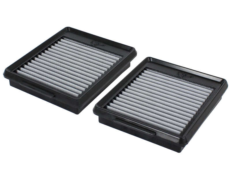 AFE P5R Drop In Air Filter - aFe MagnumFLOW Air Filters OEM Replacement Pro DRY S 09-15 Nissan GT-R V6 3.8L (tt)