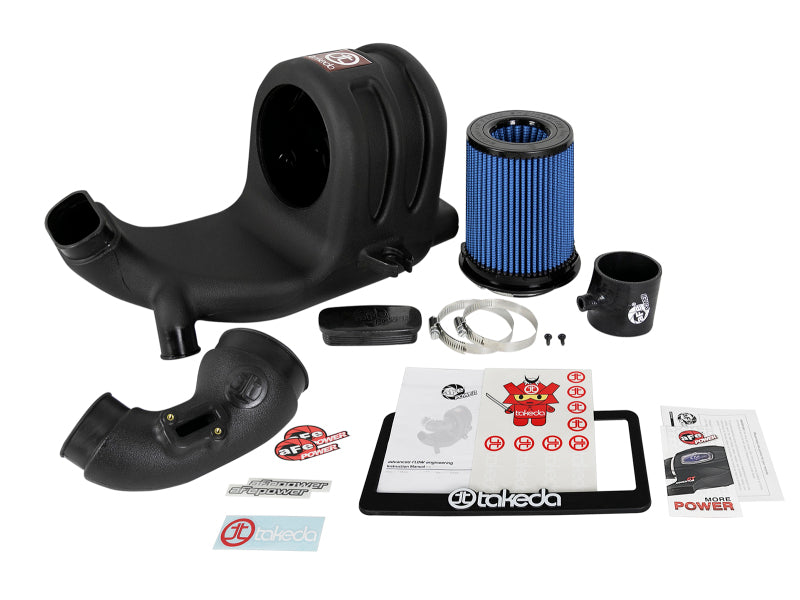 AFE Takeda Momentum Intake - aFe Takeda Momentum Pro 5R Cold Air Intake System 15-18 Honda Fit I4-1.5L