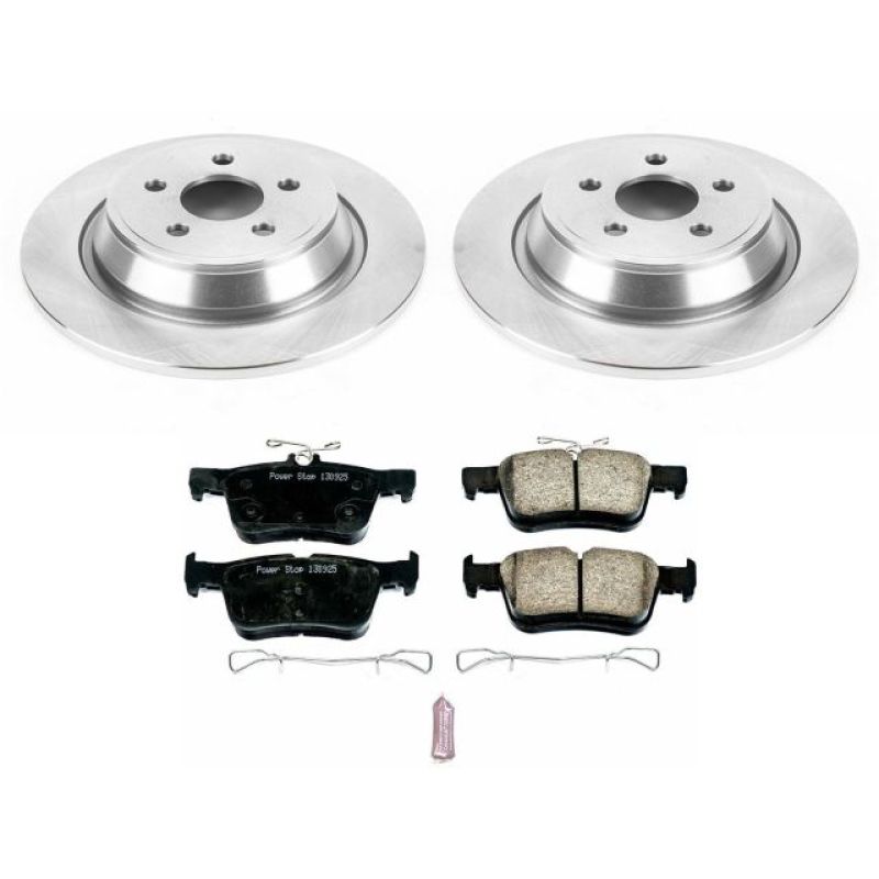 PSB Autospecialty Kit - Power Stop 15-19 Ford Edge Rear Autospecialty Brake Kit