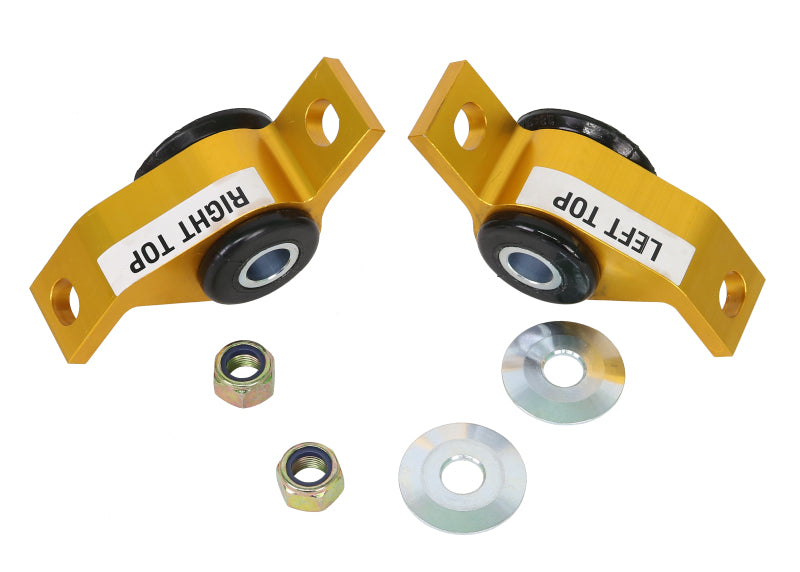 WL Anti-Lift Kits - Whiteline 93-00 Subaru Impreza Non-Turbo Front Lower control arm anti-dive caster kit