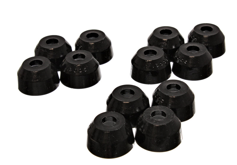 ES Dust Boots - Black - Energy Suspension Tie Rod End Boot O.E.-Box Of 12 - Black