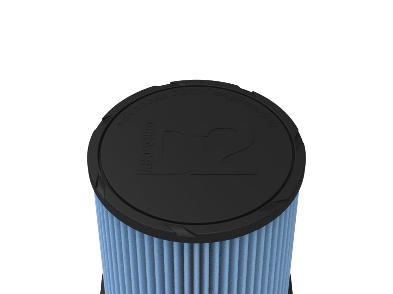 AFE Universal D2 Dura Dry Air Filter - aFe Momentum Intake Replacement Air Filter w/ D2 Dura-Dry Media 5in Fx8in Bx7in Tx9in H