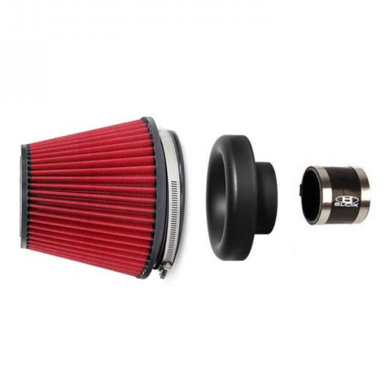 BX Performance Filter Kits - BLOX Racing Performance Filter Kit w/ 2.5inch  Velocity Stack Air Filter and 2.5inch Silicone Hose