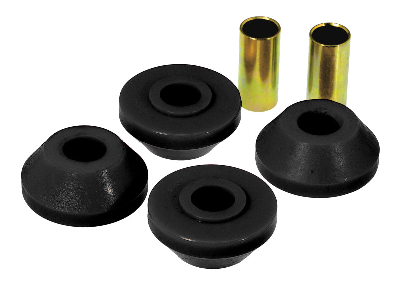 PRO Strut/Track Arm Bush - Blk - Prothane 65-70 Chevy Front Strud Rod Bushings - Black
