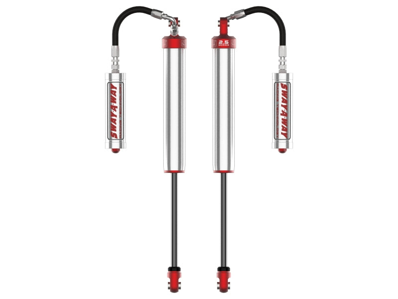 AFE Sway-A-Way Shocks - aFe 2.5 Rear Shock Kit w/ Remote Reservoirs for 2-3.5 IN Lifts Ford F-250/F-350 17-24 4WD