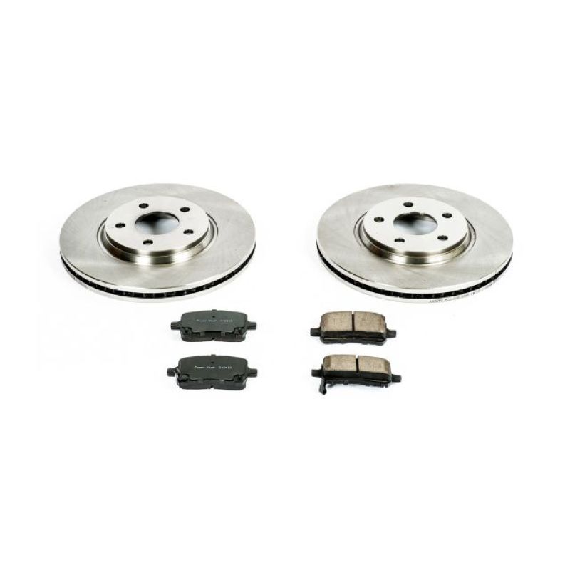PSB Autospecialty Kit - Power Stop 05-06 Chevrolet Cobalt Front Autospecialty Brake Kit