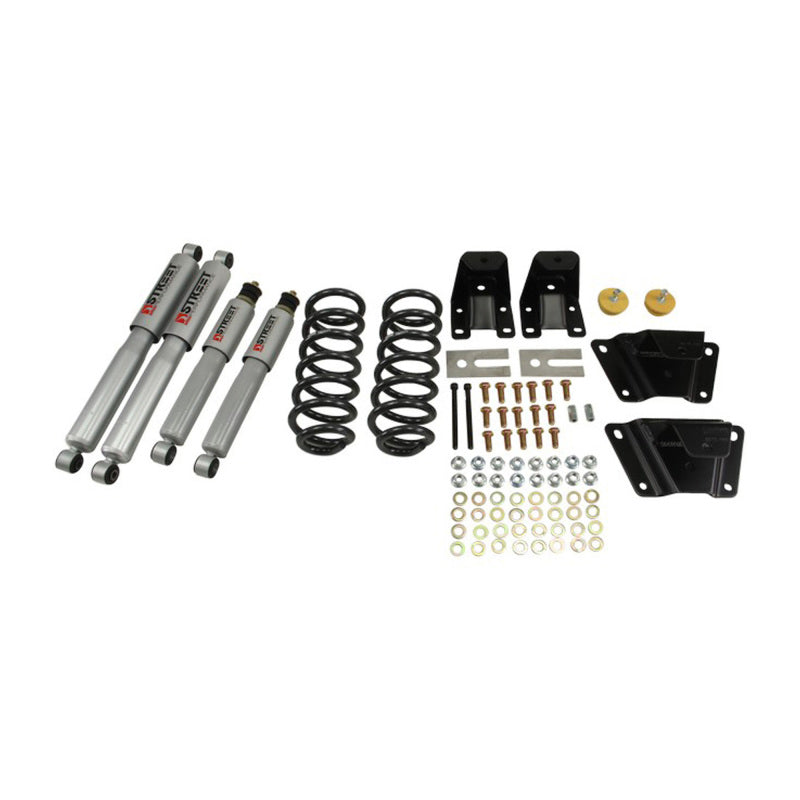 BT Lower Kit w SP Shocks - Belltech LOWERING KIT WITH SP SHOCKS
