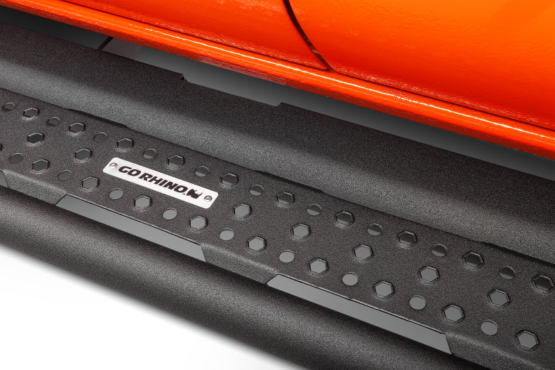 GOR Dom Extreme D2 - Go Rhino Dominator Extreme D6 SideSteps - Tex Blk - 52in