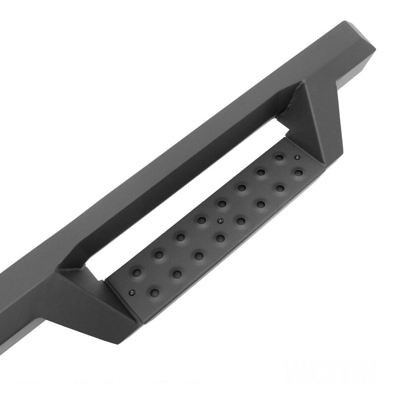 WES Nerf Bars - HDX Drop - Westin 2020 Chevy Silverado 2500/3500 Crew Cab (8ft Bed) HDX W2W Nerf Step Bars - Textured Black