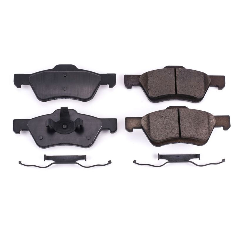 PSB Z17 Evolution Brake Pads - Power Stop 05-10 Ford Escape Front Z17 Evolution Ceramic Brake Pads w/Hardware