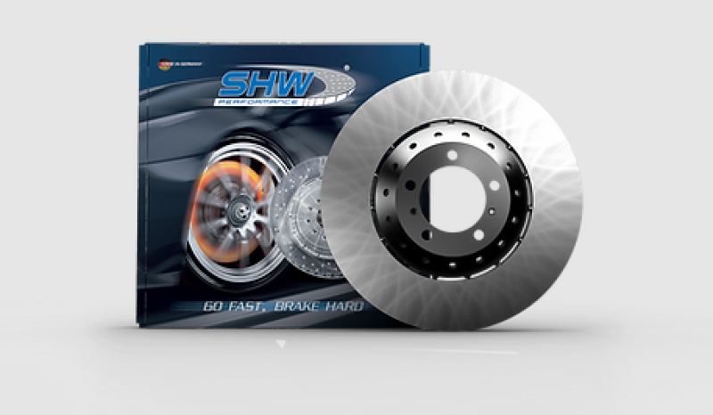 SHW Smooth Lightweight Rotors - SHW 16-20 Bentley Bentayga 6.0L Front Smooth Lightweight Brake Rotor (4M0615301AR)