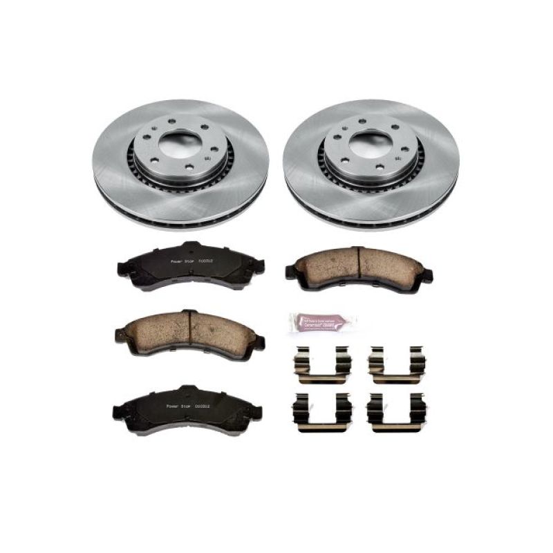 PSB Autospecialty Kit - Power Stop 04-05 Buick Rainier Front Autospecialty Brake Kit