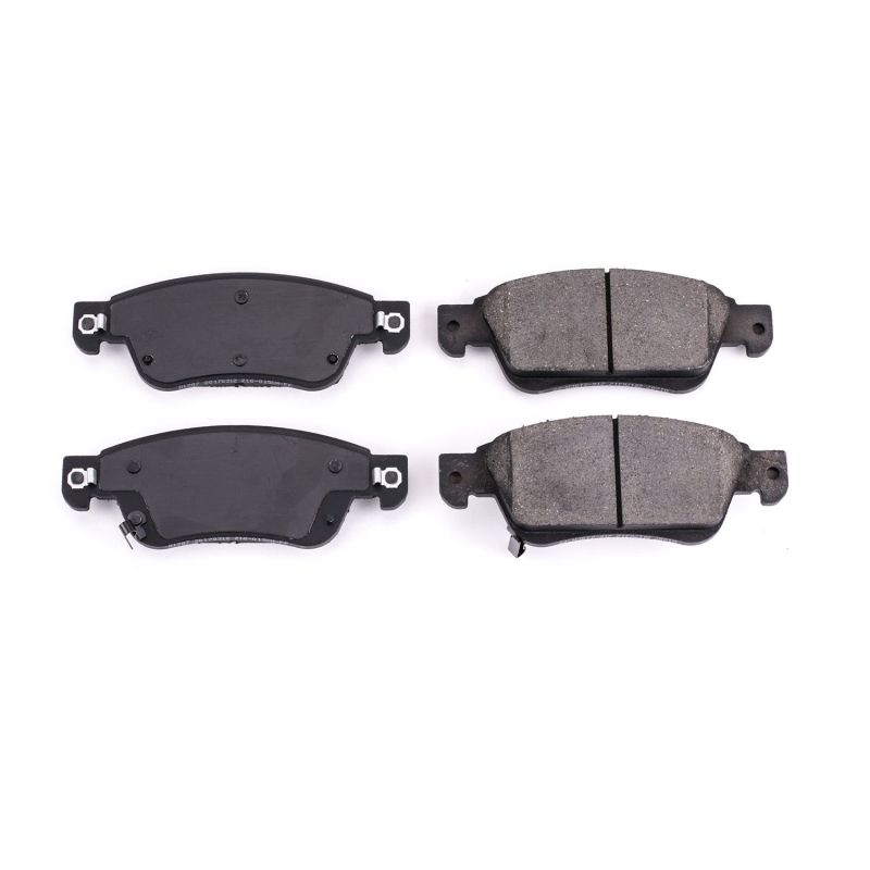 PSB Z16 Evolution Brake Pads - Power Stop 07-08 Infiniti G35 Front Z16 Evolution Ceramic Brake Pads