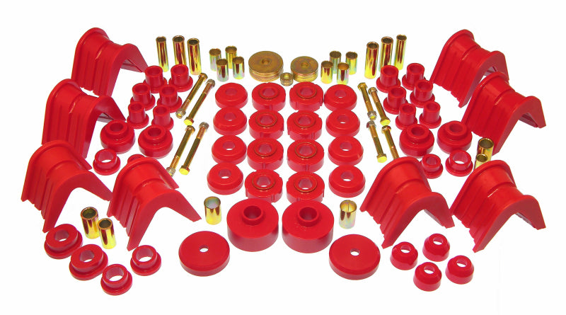 PRO Total Kits - Red - Prothane 66-77 Ford Bronco Total Kit - Red