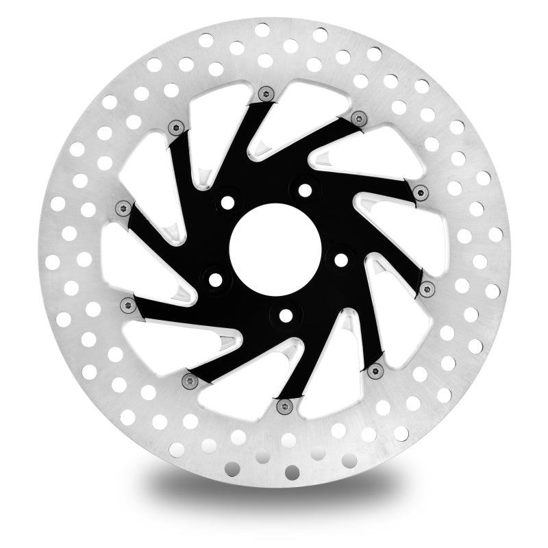 PFM Brake Rotors - Performance Machine Disc/Carr 11.5 Del Rey Front Left - Contrast Cut Platinum