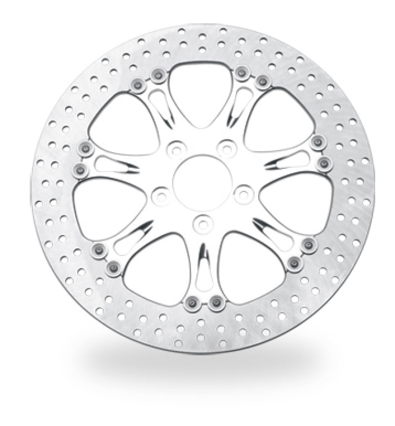 PFM Brake Rotors - Performance Machine Disc/Carr 13x.20 Sf Heathen Fr  - Polished