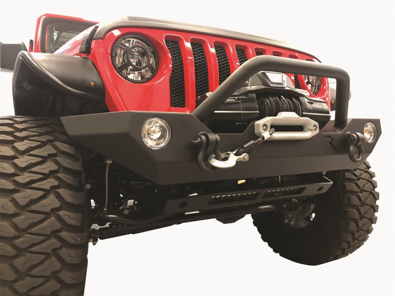 RAM Rock Rage Bumper - Rampage 07-22 Jeep Wrangler JL/JK & 20-22 Gladiator JT Rock Rage Front Bumper - Black