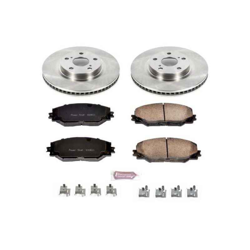 PSB Autospecialty Kit - Power Stop 09-10 Pontiac Vibe Front Autospecialty Brake Kit