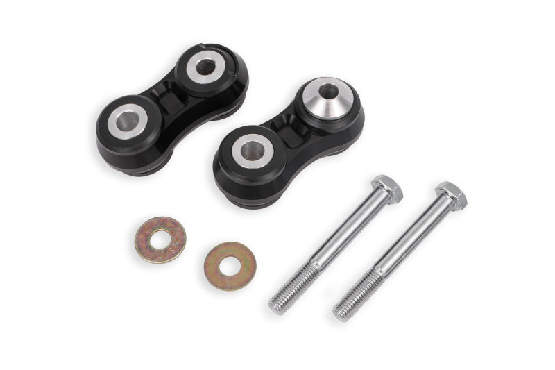 BMR Vertical Links - BMR 20-22 Ford Mustang GT500 Rear Lower Control Arms Vertical Link w/ Delrin Bushings - Black