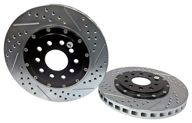 BAE Eradispeed Rotors - Baer Brakes 04-09 Cadillac XLR Eradispeed+ Front SDZ 2-Piece Performance Brake Rotors