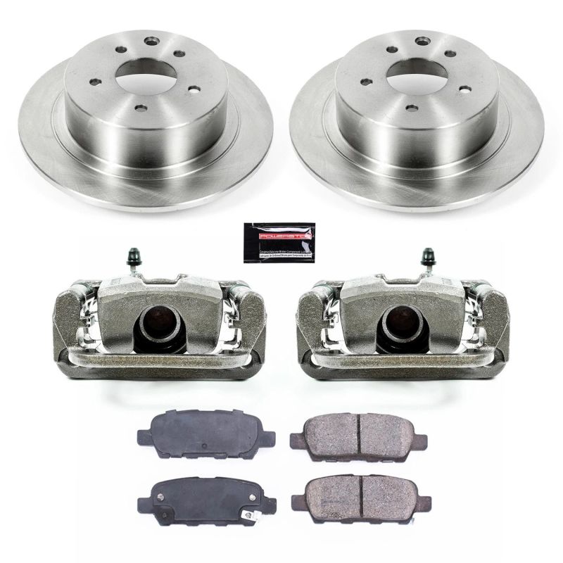 PSB Autospecialty Kit w/Cals - Power Stop 07-10 Nissan Altima Rear Autospecialty Brake Kit w/Calipers