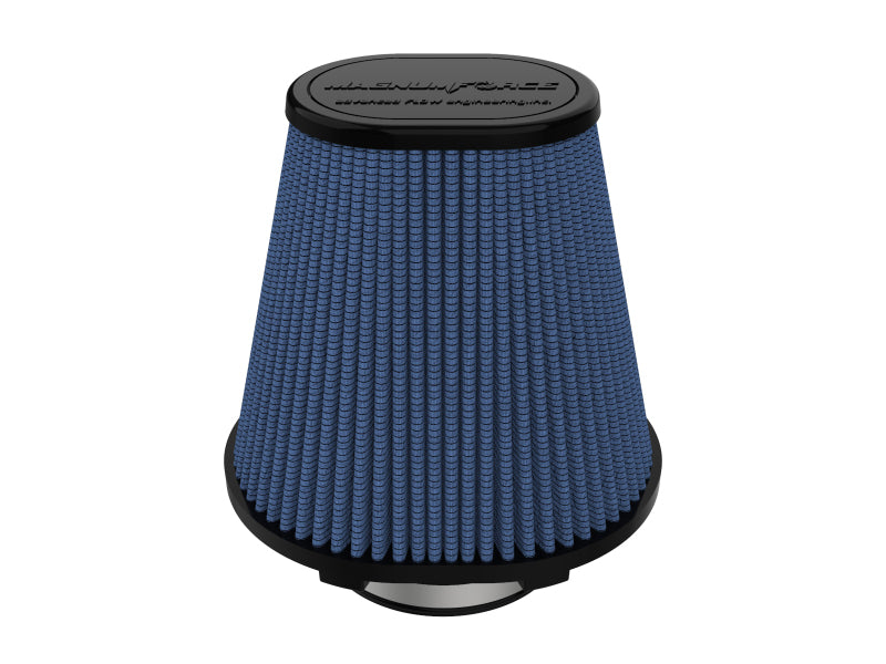 AFE Universal Pro-5 R Filter - aFe MagnumFORCE Intake Replace Air Filter w/Pro5R Med 4in F x 7.75x6.5in B x 4.75x3.5in T x 7in H