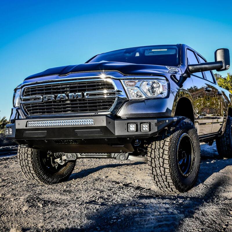 WES Pro-Mod Skid Plate - Westin 2019 Dodge Ram 1500 ( Excludes 1500 Classic & Rebel Models ) Pro-Mod Skid Plate - Text. Blk