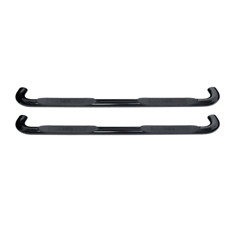 WES Nerf Bars - Platinum 4 - Westin 2019 Chevrolet Silverado/Sierra 1500 Crew Cab Platinum 4 Oval Nerf Step Bars - Black
