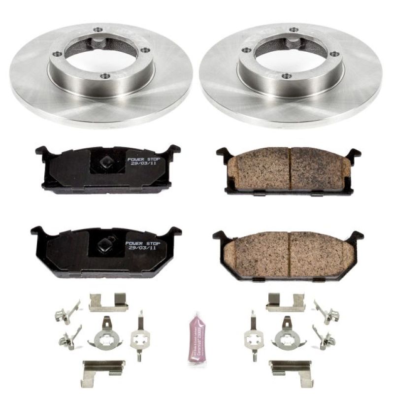 PSB Autospecialty Kit - Power Stop 89-94 Geo Metro Front Autospecialty Brake Kit