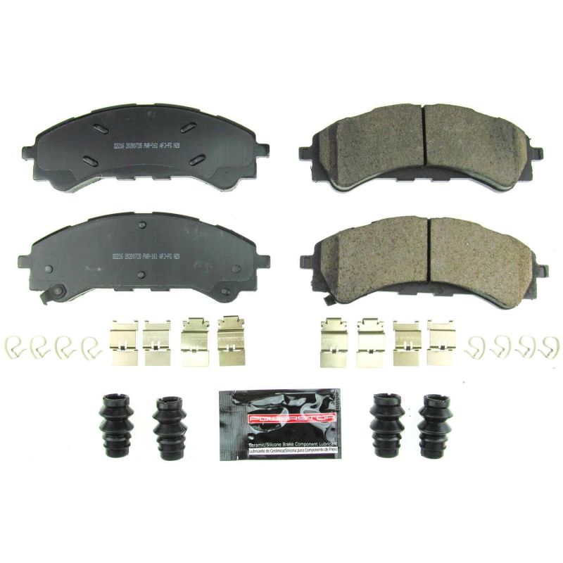 PSB Z23 Evolution Brake Pads - Power Stop 2019 Ford Ranger Front Z23 Evolution Sport Brake Pads