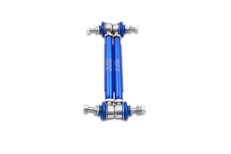 SPR Sway Bar Links - SuperPro 2010 Kia Soul Base Front HD Adjustable End Link Set (10mm Studs 210mm-260mm Length)