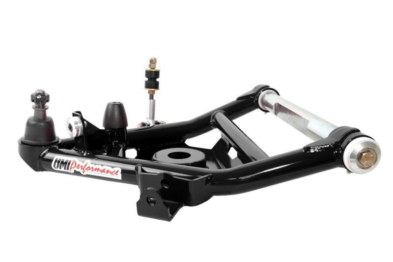 UMI Lower Control Arms - UMI Performance 73-87 GM C10 Street Performance A-Arm Kit - Black