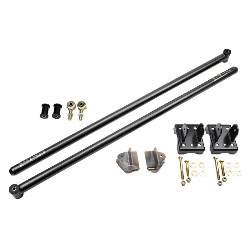 WCF Traction Bar - Wehrli 14-18 GM 1500 Truck RCLB/CCSB/SCSB Traction Bar 60in Long - Gloss Black