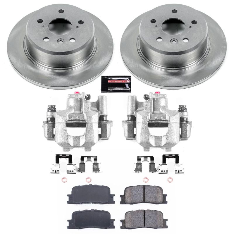 PSB Autospecialty Kit w/Cals - Power Stop 01-03 Toyota High Lander Rear Autospecialty Brake Kit w/Calipers