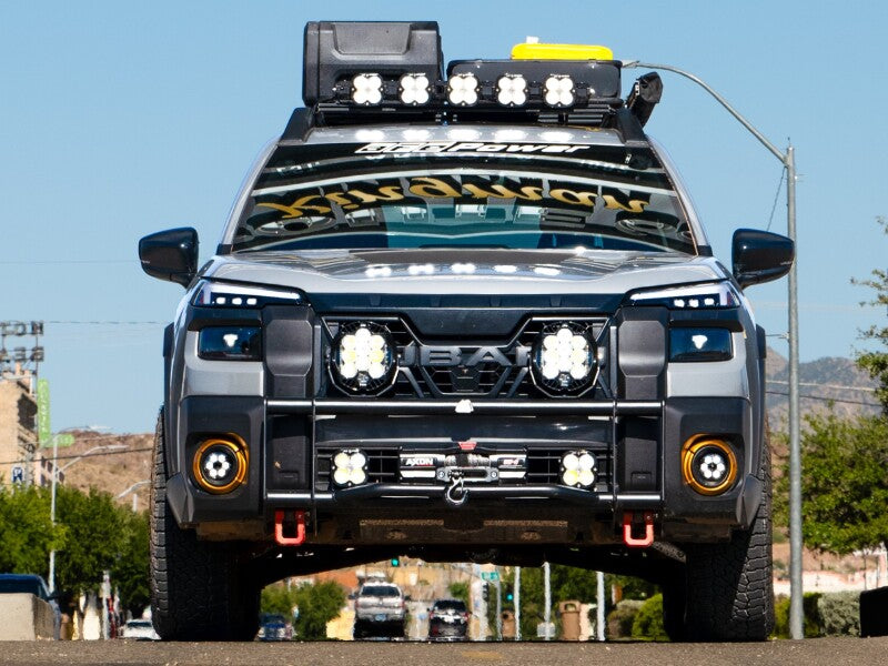 AFE Bumpers - aFe POWER 2026 Subaru Outback Wilderness (BU) H4-2.4L (t) Terra Guard Bull Bar w/ Winch Mount