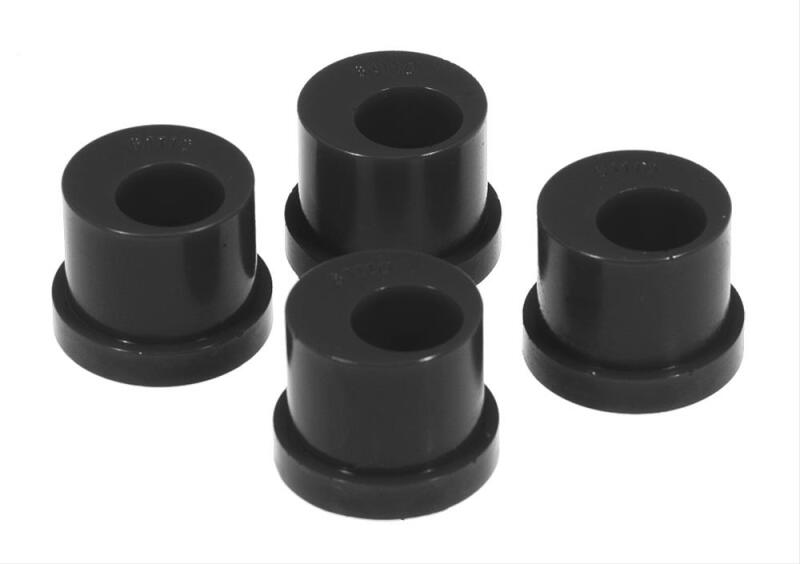 PRO Steering Bushings - Blk - Prothane 10/84-04 Ford Mustang Offset Rack & Pinion Bushings - Black