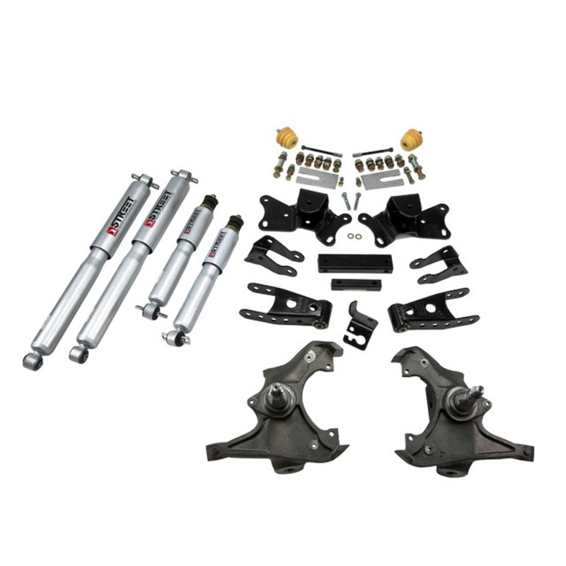 BT Lower Kit w SP Shocks - Belltech LOWERING KIT WITH SP SHOCKS