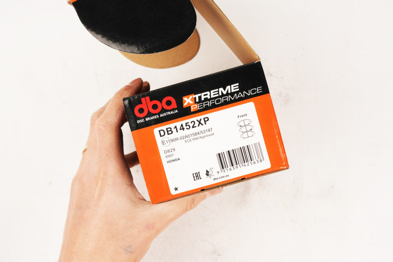 DBA XP Performance Brake Pads - DBA 06-11 Honda Civic Si XP Performance Front Brake Pads