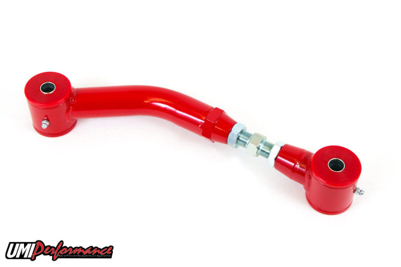 UMI Lower Control Arms - UMI Performance 59-64 GM B-Body Adjustable Upper Control/Trailing Arm inBanana Arminin