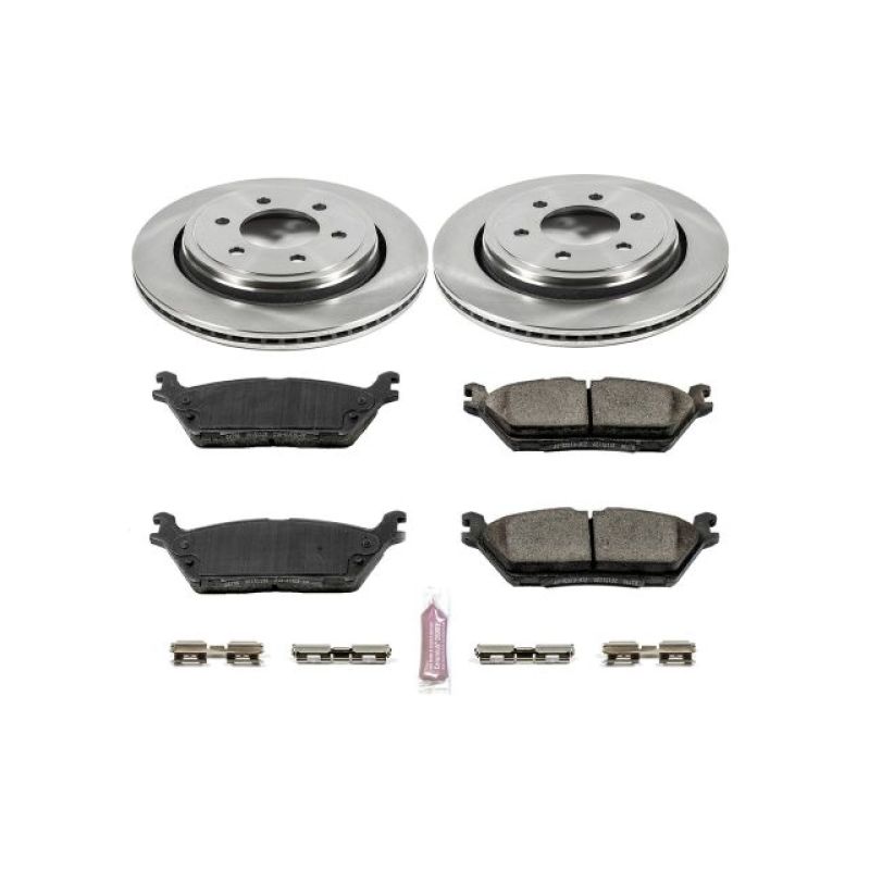 PSB Autospecialty Kit - Power Stop 15-19 Ford Mustang Rear Autospecialty Brake Kit