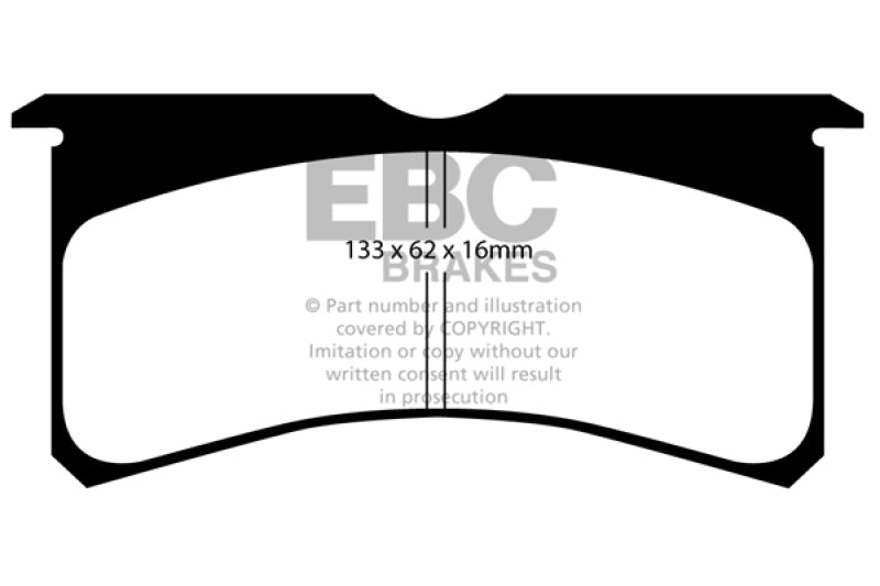 EBC Greenstuff Brake Pad Sets - EBC Brakes Greenstuff 2000 Series Sport Pads