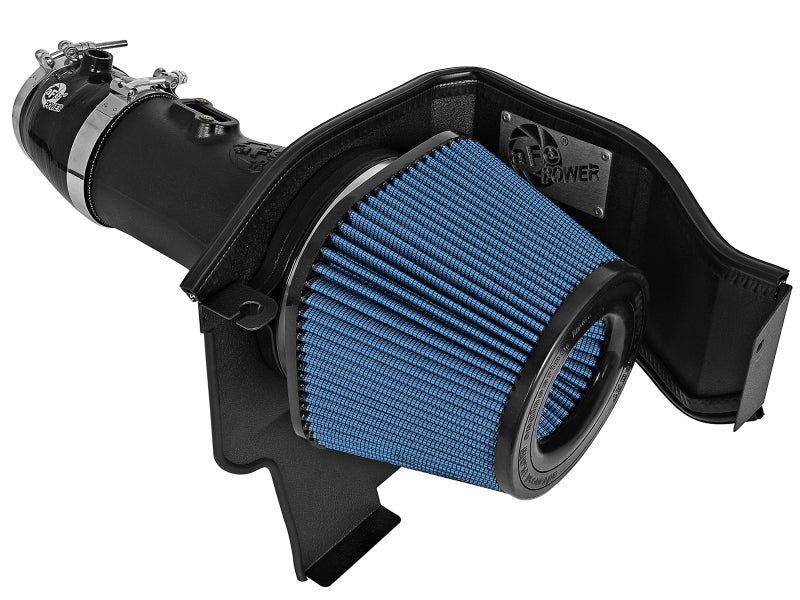 AFE Magnum FORCE Stage-2 Cold Air Intakes - aFe MagnumFORCE Intakes Stage-2 P5R AIS 15-16 Dodge Challenger SRT Hellcat 6.2L V8 (sc)
