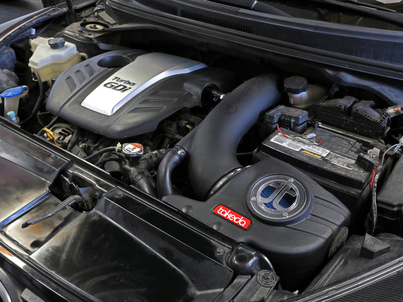 AFE Takeda Momentum Intake - aFe Takeda Momentum 13-17 Hyundai Veloster Cold Pro 5R Air Intake System