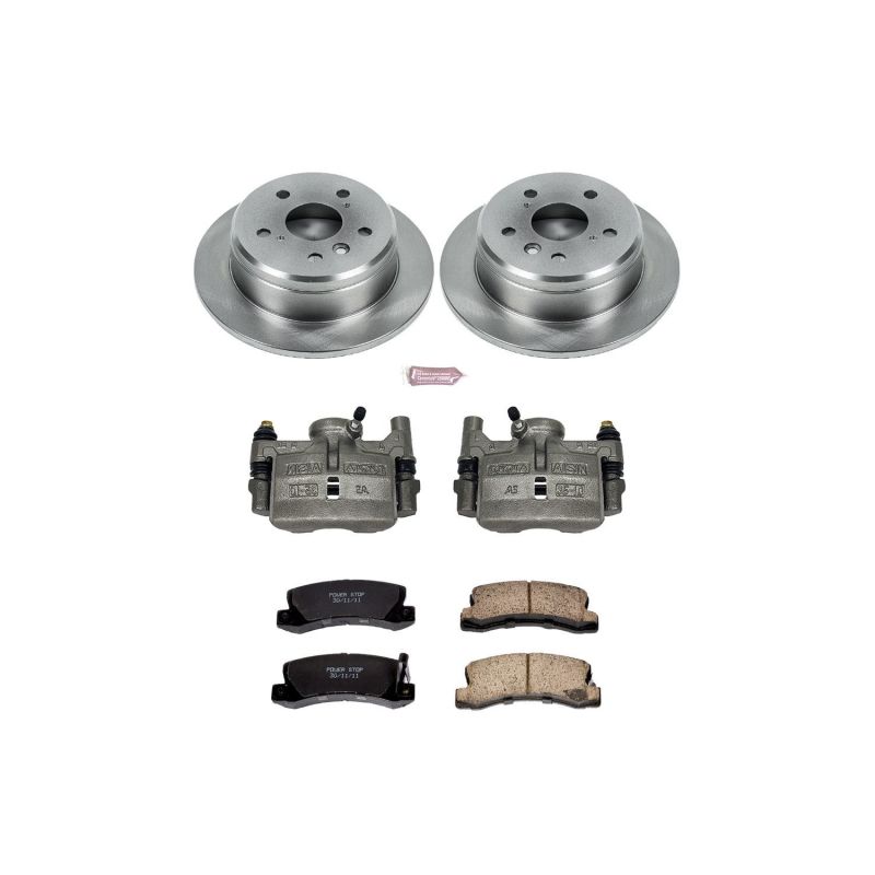 PSB Autospecialty Kit w/Cals - Power Stop 97-99 Lexus ES300 Rear Autospecialty Brake Kit w/Calipers