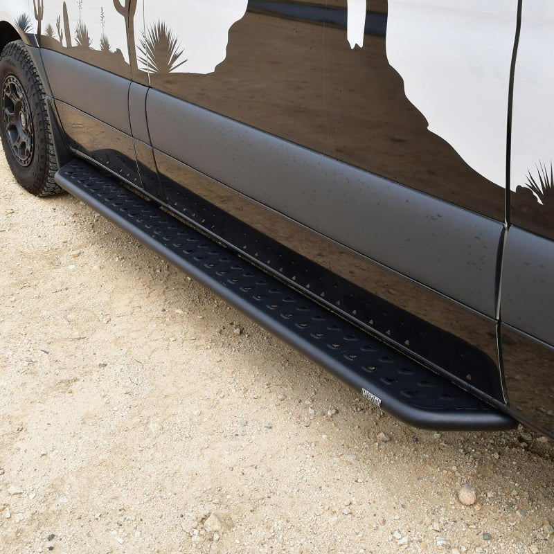 WES Nerf Bars - Outlaw - Westin 07-23 Mercedes-Benz Sprinter w/ 144in. Wheelbase Outlaw Nerf Step Bars - Textured Black