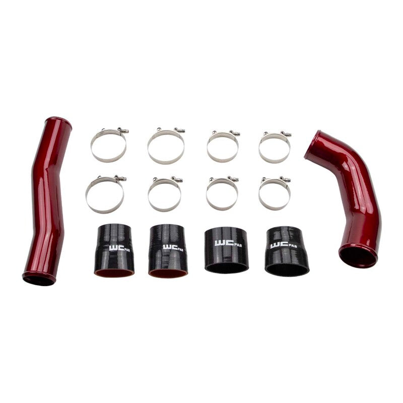WCF Intake Bundle Kit - Wehrli 10-12 Cummins 6.7L Stage 1 High Flow Bundle Kit - WCFab Red