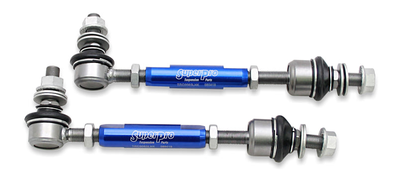 SPR Sway Bar Links - SuperPro 2003 Lexus GX470 Base Rear HD Adjustable End Link Set - 12mm Studs