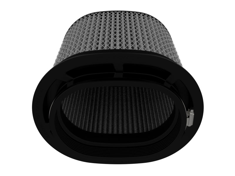 AFE Universal Pro Dry S Filter - aFe MagnumFLOW HD Air Filters Pro Dry S Oval 7in X 4.75in F 9in X 7in T X 9H