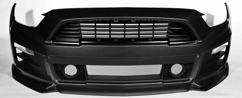 RSH Fascia Kits - Roush 2015-2017 Ford Mustang Complete Unpainted Front Fascia Kit (w/o Collision Detection & ACC)
