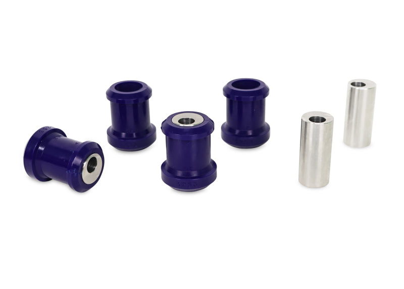 SPR Bushing Kits - SuperPro 04-11 Mazda RX-8 Camber Adjustable Front UCA Inner Bushing Kit - Stainless Hardware
